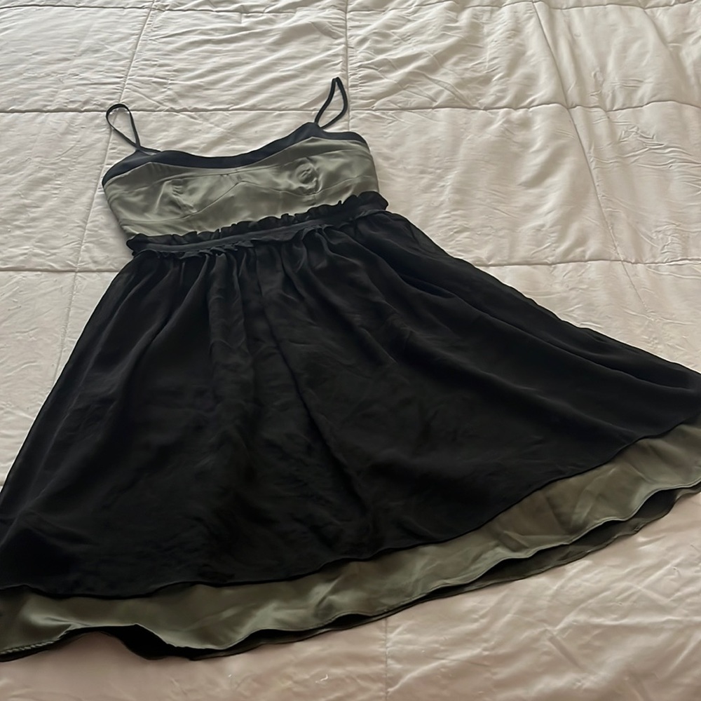 Bcbgeneration Green and black dress. Size 0.